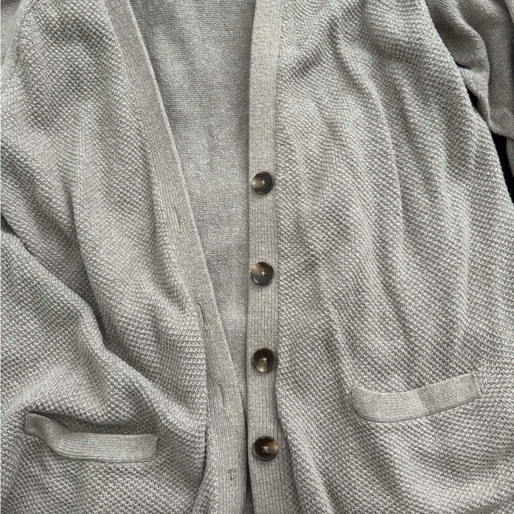 Old Navy Men's Textured Gray Cardigan